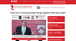 Desktop Screenshot of bensingerconsulting.com